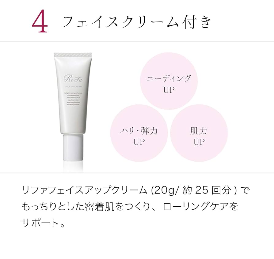 Amazon.co.jp: MTG ReFa DOUBLE, White, 5.6 oz (160 g) : Beauty